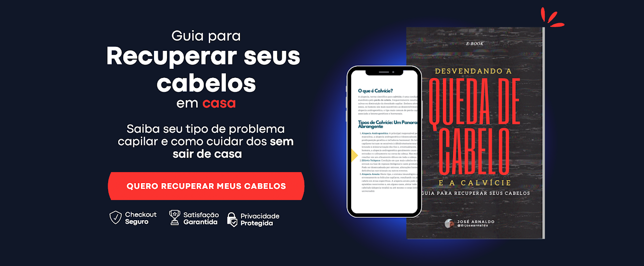 E-book Desvendando a Queda de Cabelo e a Calvície